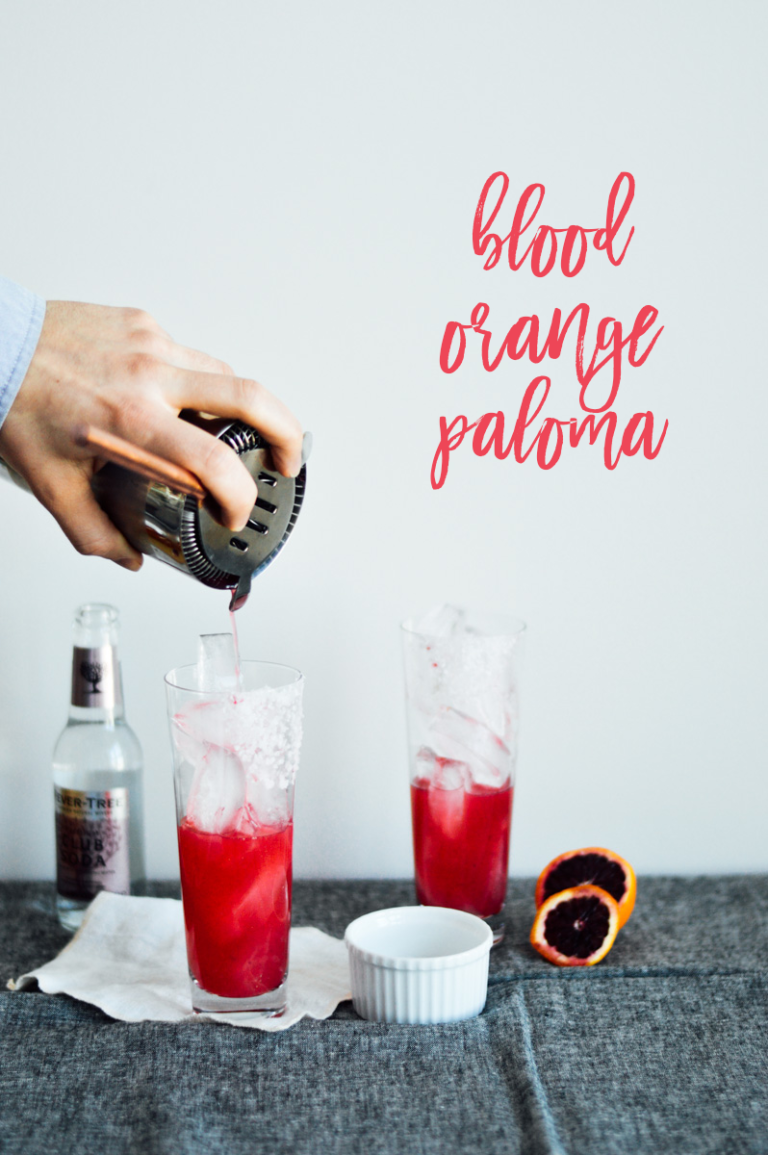 Blood Orange Paloma - by gabriella