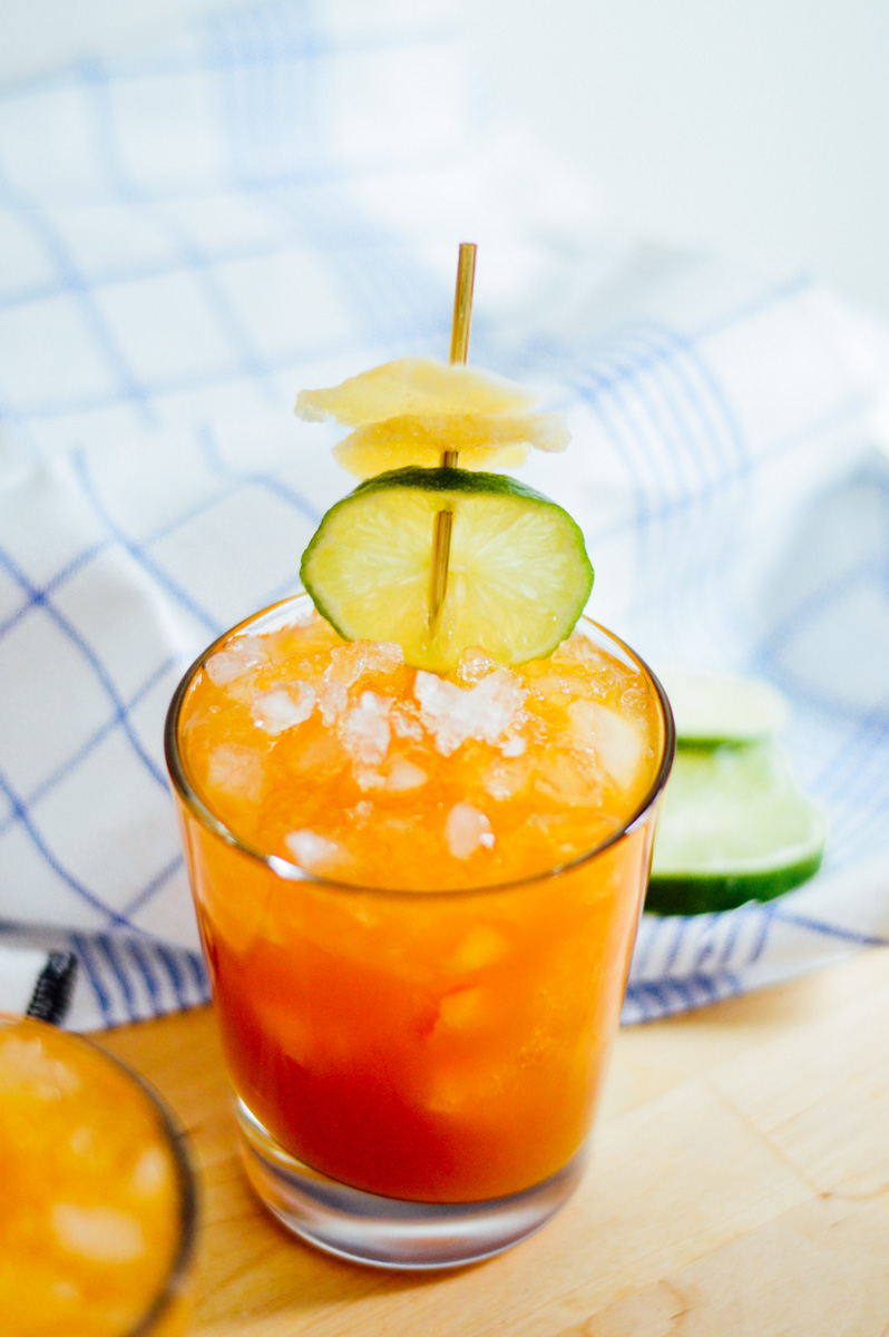 Apricot Pimm s Fizz Cocktail Recipe By Gabriella