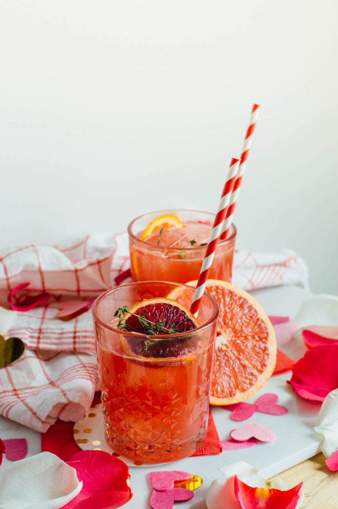 Winter Citrus Bourbon Cocktail Recipe By Gabriella