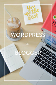 blogger vs wordpress