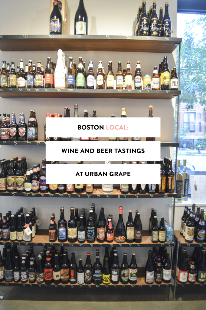 Local Boston Events: Wine and Beer Tastings at Urban Grape | By Gabriella