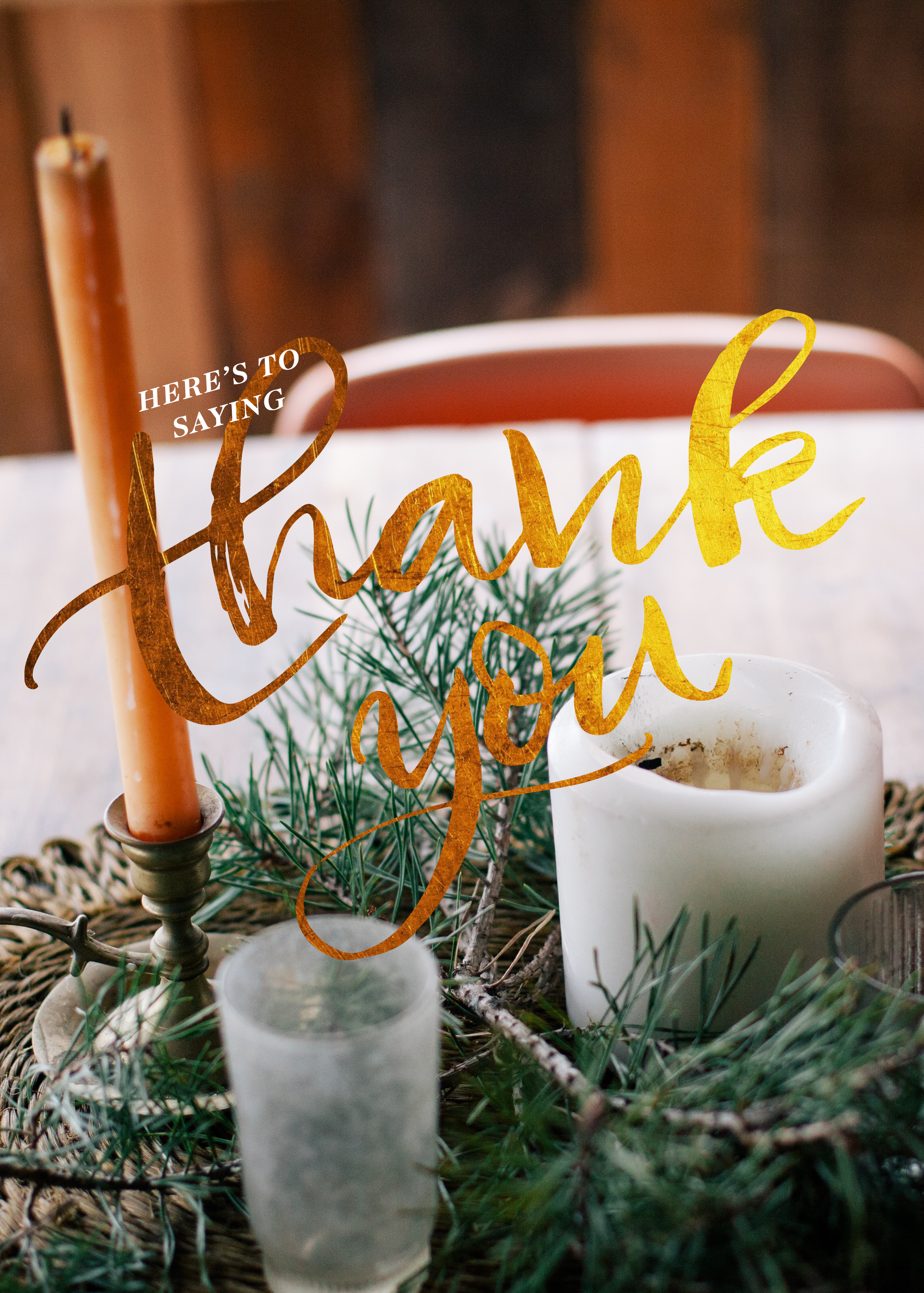 Here's To Giving Thanks, 2015 Style
