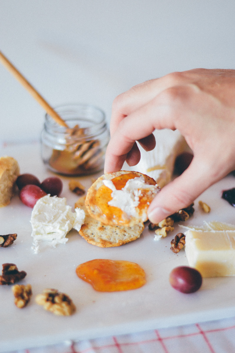 How to create the easiest cheese board // by gabriella