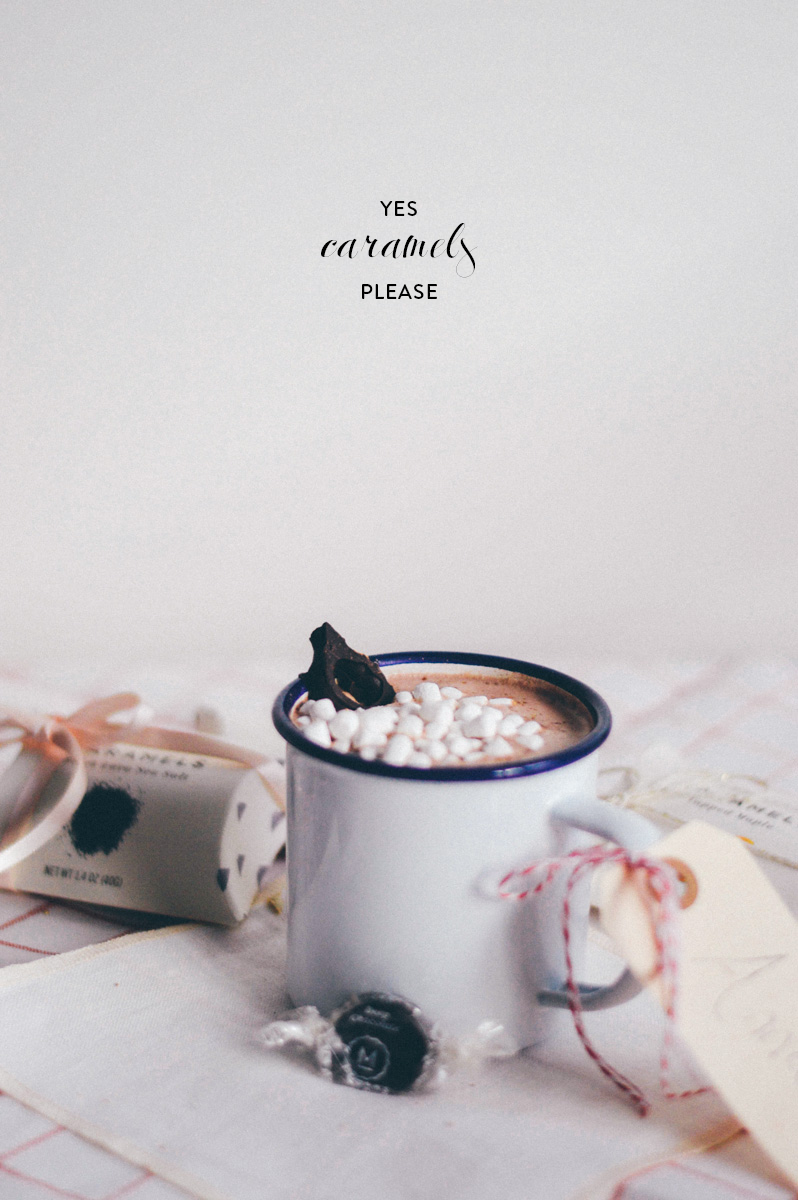 Build your own hot chocolate bar // by gabriella