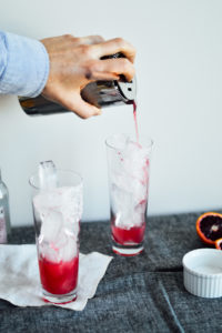 Drink Recipe: Blood Orange Paloma // by gabriella