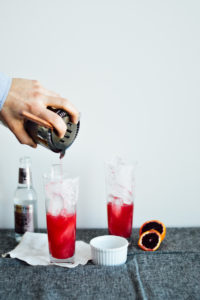 Drink Recipe: Blood Orange Paloma // by gabriella