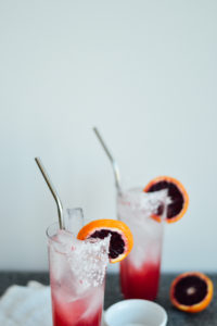 Drink Recipe: Blood Orange Paloma // by gabriella
