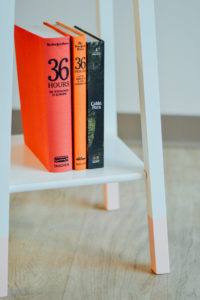 DIY: Dip Dyed IKEA Plant Stand // by gabriella