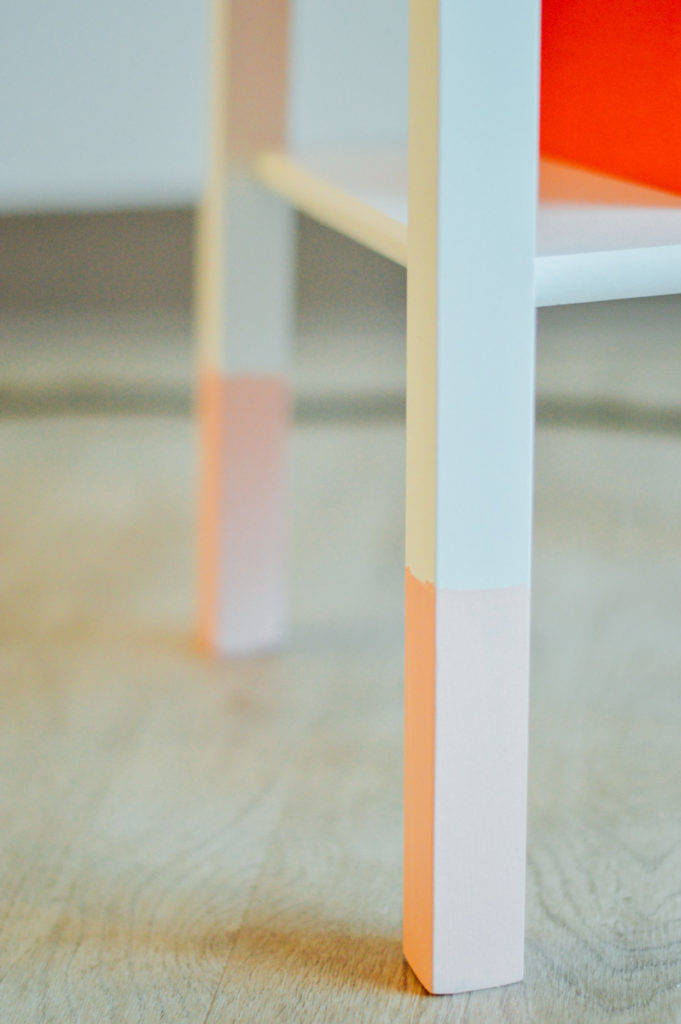 DIY: Dip Dyed IKEA Plant Stand // by gabriella