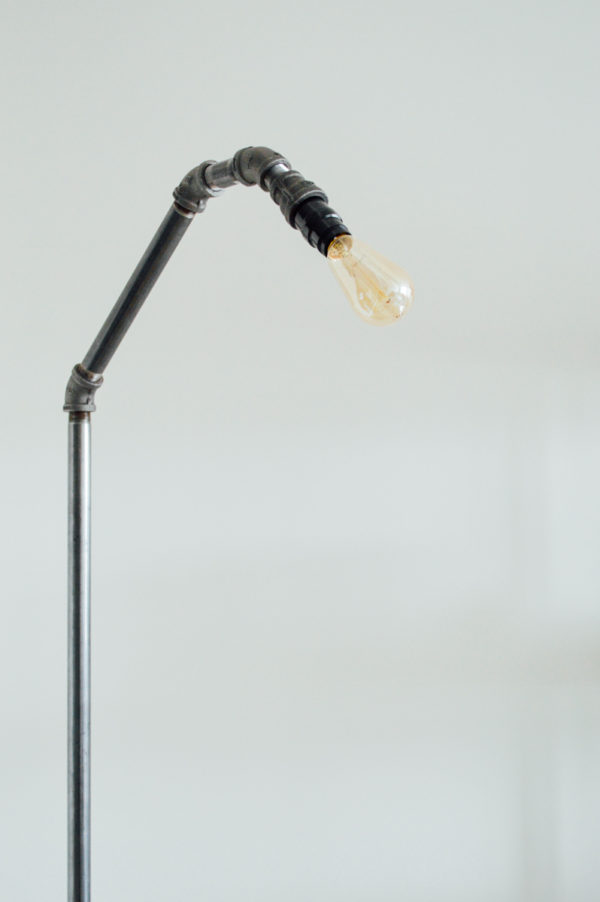 DIY Floor Lamp by gabriella