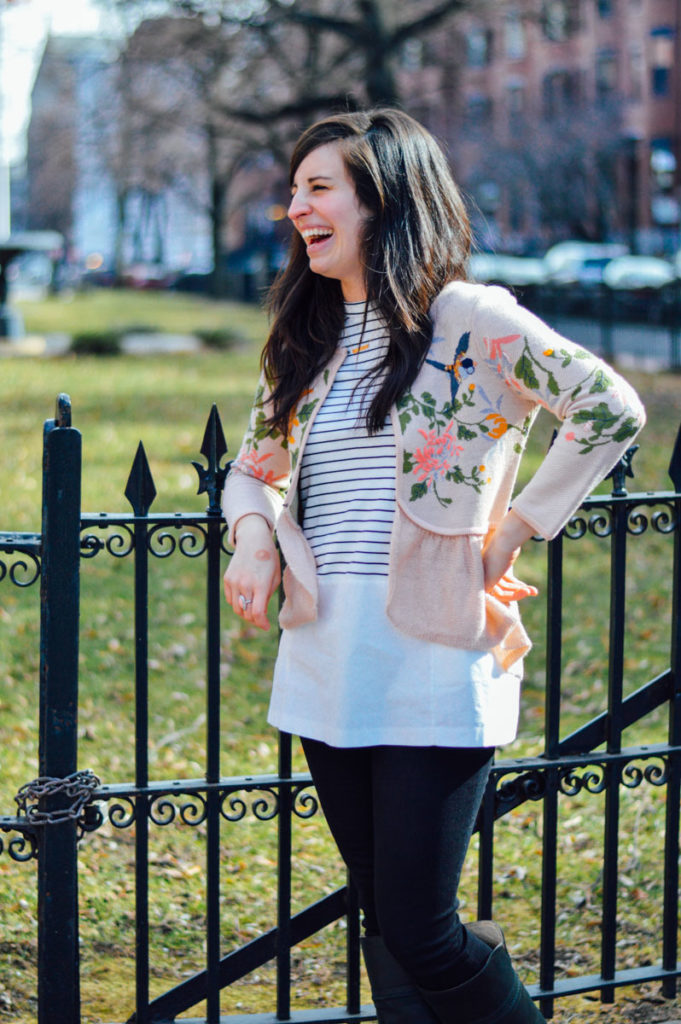 Florals and pink for the winter to spring transition // bygabriella.co