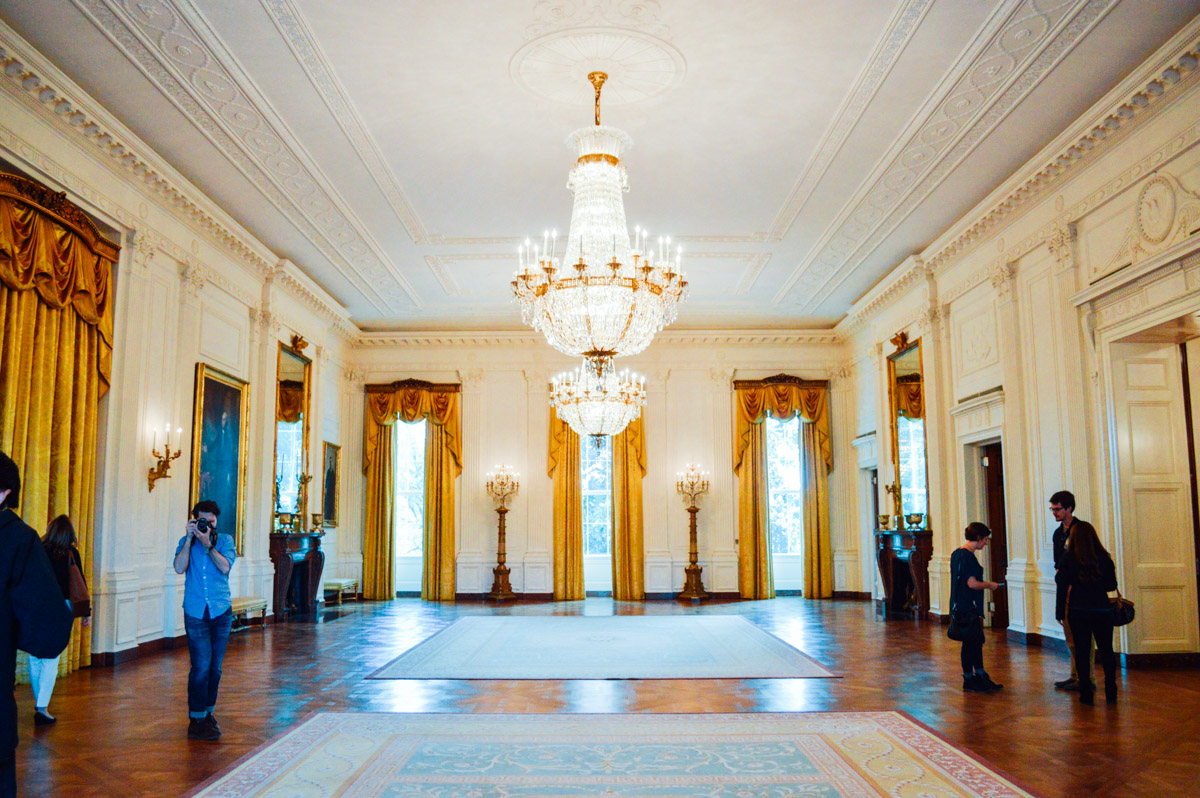 Inside the East Wing at the White House for a National Park Week InstaMeet / bygabriella.co