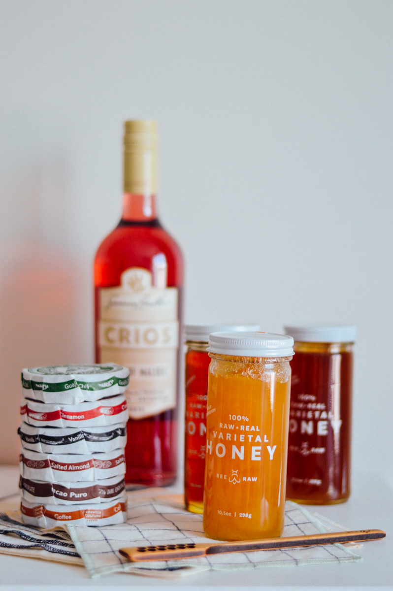 By Gabriella is turning one today! Join in on the fun and enter to win a bottle of rosé, honey from BEE RAW, Taza Chocolate, and a set of napkins and coasters from The Everyday Co. / bygabriella.co