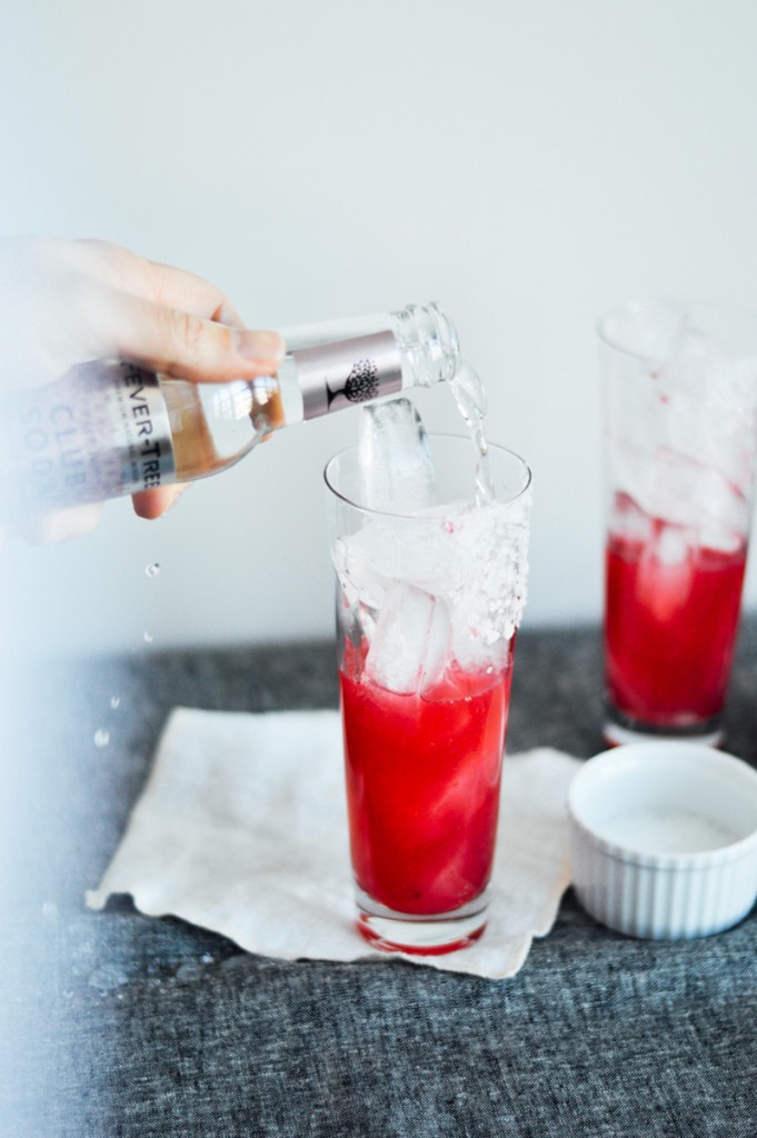 A tasty summer drink recipe for the colorful Blood Orange Paloma / bygabriella.co