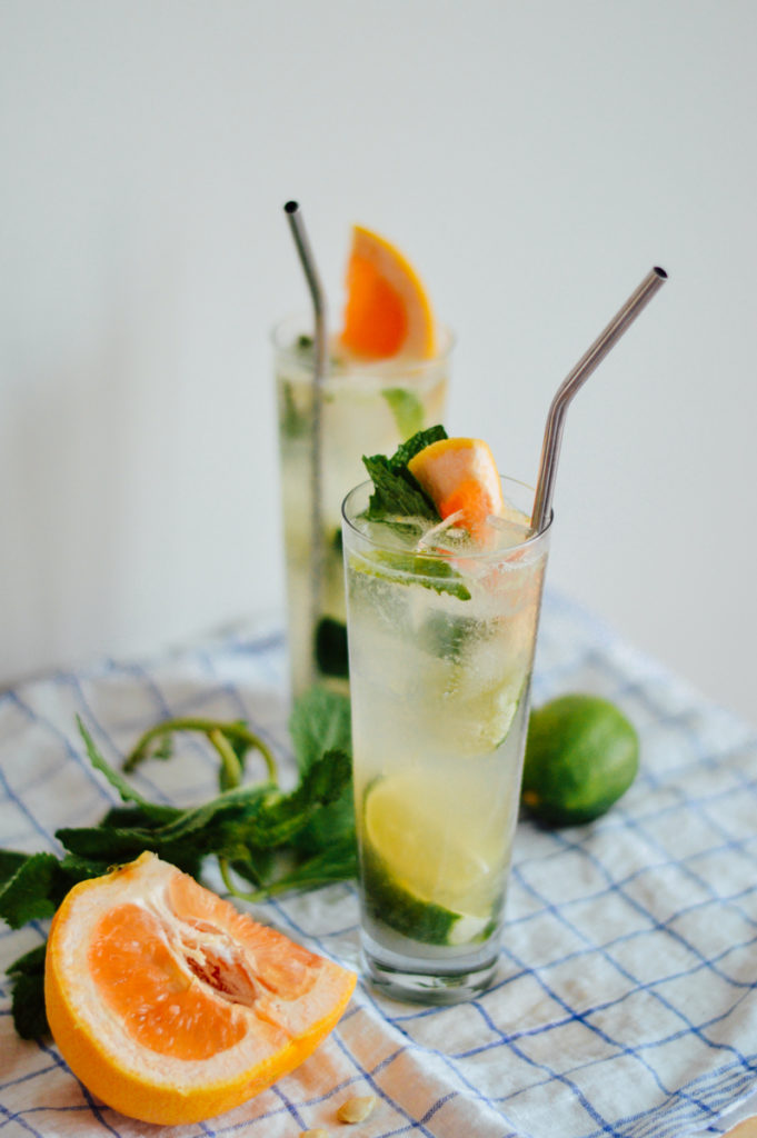 Try this Summer Grapefruit Mojito this weekend! / bygabriella.co @gabivalladares