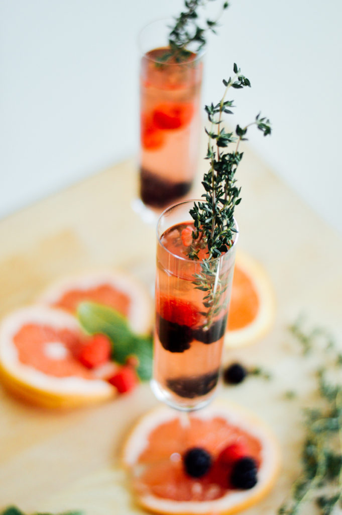 Make your own easy, sweet and citrus-y Summer Rosé Sangria for your next summer shindig. Grab the recipe on bygabriella.co!