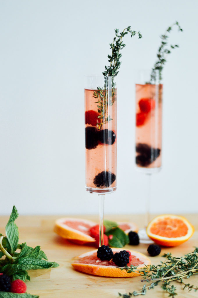 A sweet Summer Rosé Sangria for your next warm weather gathering / bygabriella.co