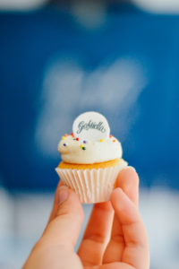 Custom cupcakes from Georgetown for a Boston calligraphy workshop / bygabriella.co