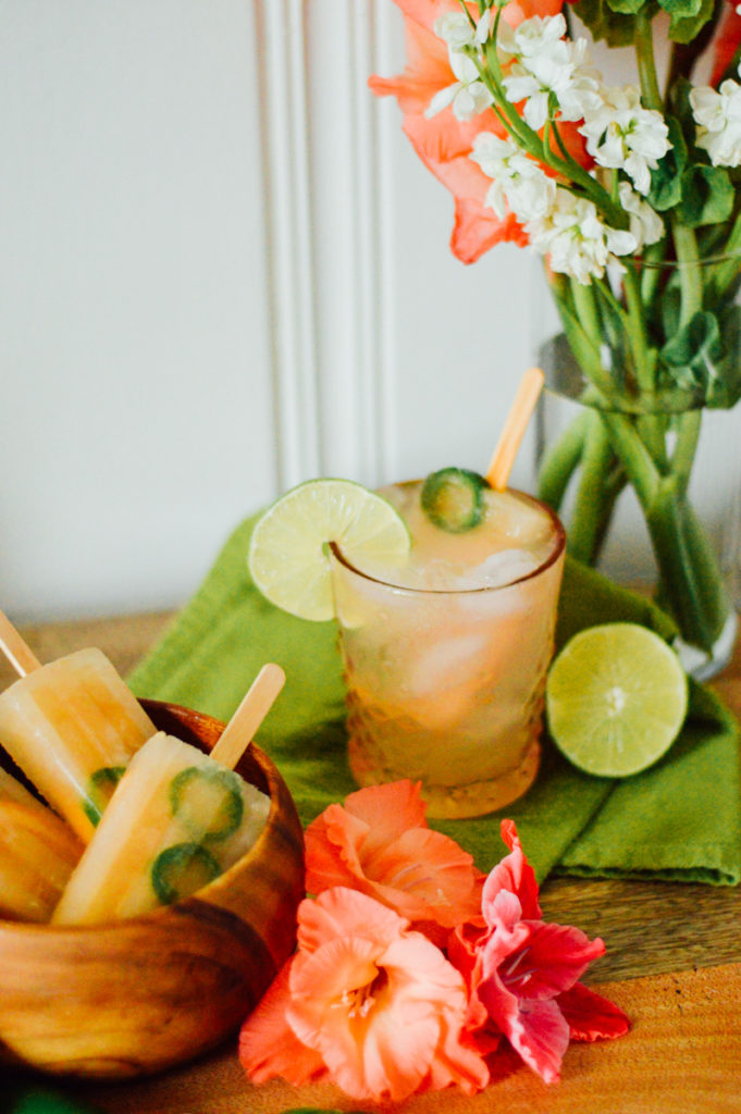 Giving you any excuse to party this month: A summer popsicle party with jalapeño grapefruit cocktails and popsicles! / bygabriella.co