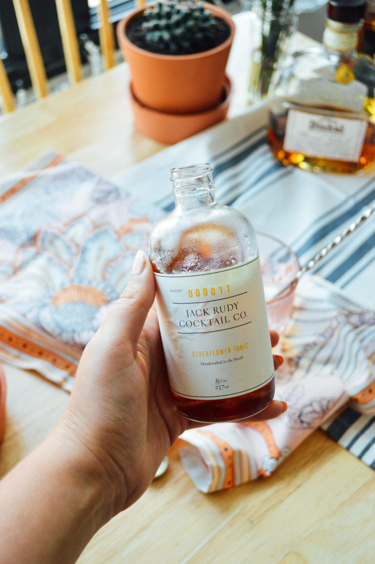 Elderflower Whisky Cordial Recipe (4 ingredients!) By Gabriella