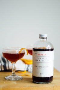 The Jack Rose Cocktail can be made with only 3 simple ingredients - enjoy for your next happy hour! | bygabriella.co