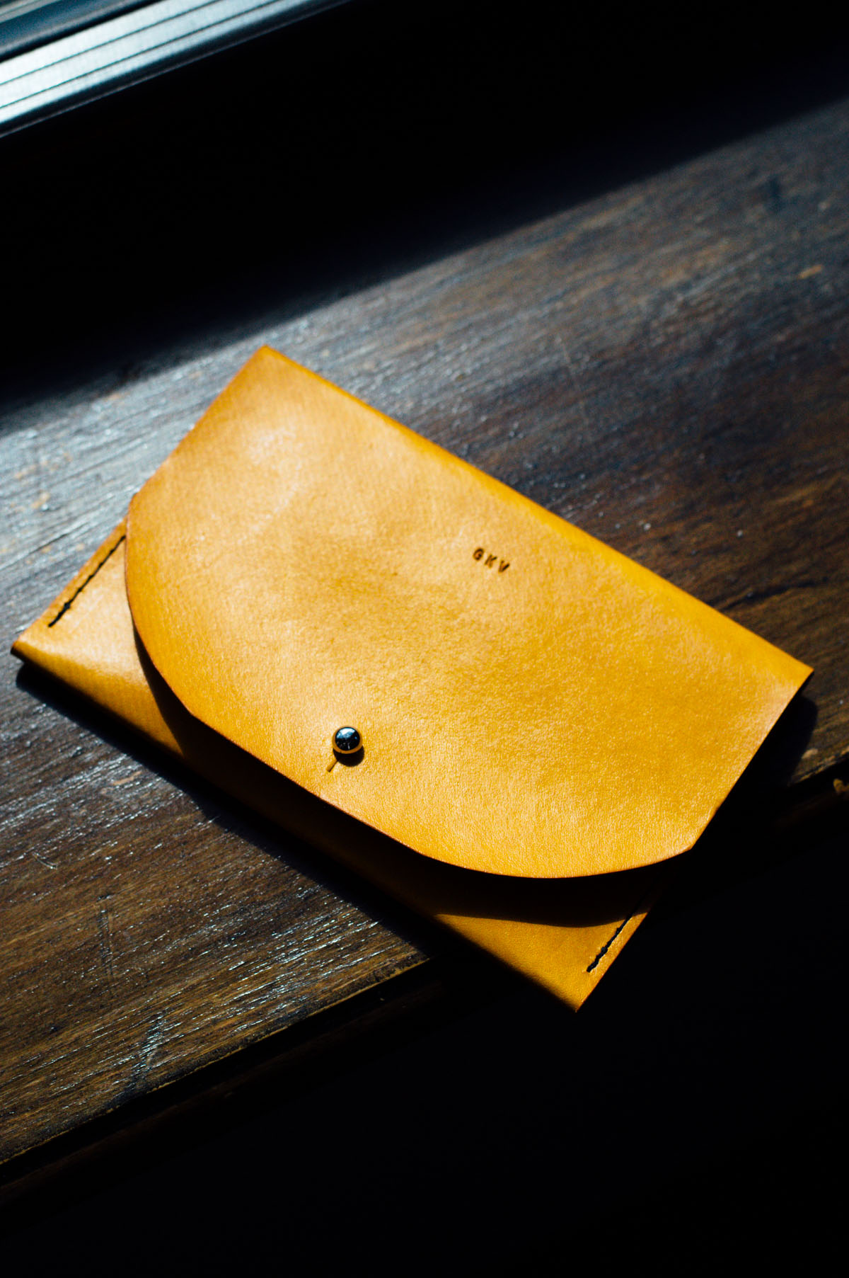 Your new favorite leather wallet/passport holder by Red Leaf Leather | bygabriella.co