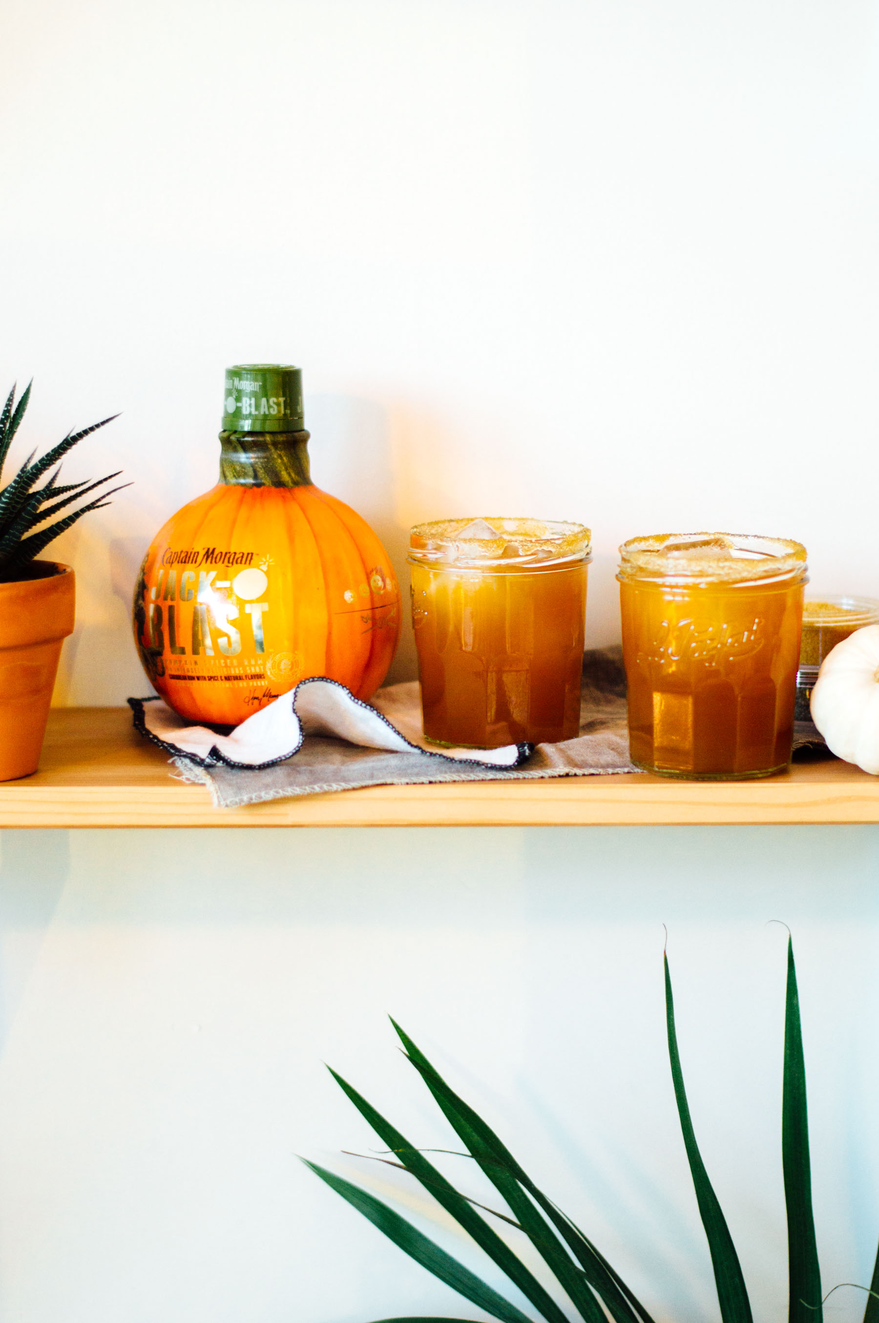 Into fall cocktails? Try this Spiked Pumpkin Spice Apple Cider for National Pumpkin Day! | bygabriella.co