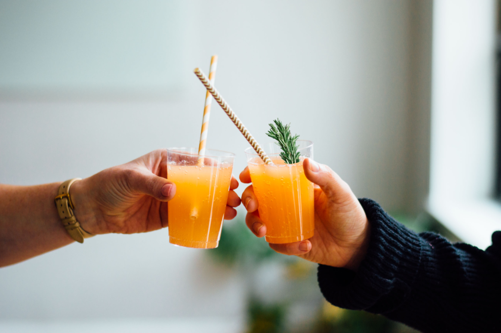 Rosemary Grapefruit Fizz Cocktail Recipe By Gabriella