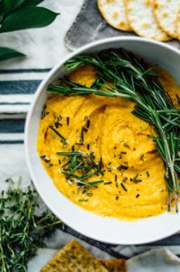 Butternut Squash Dip recipe & 2 other last-minute Thanksgiving and holiday appetizers | bygabriella.co