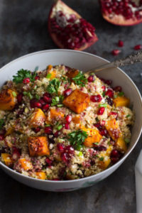 5 Fall salads to enjoy before winter arrives, including this Roasted Butternut Squash Quinoa Salad recipe by Food Fanatic | bygabriella.co