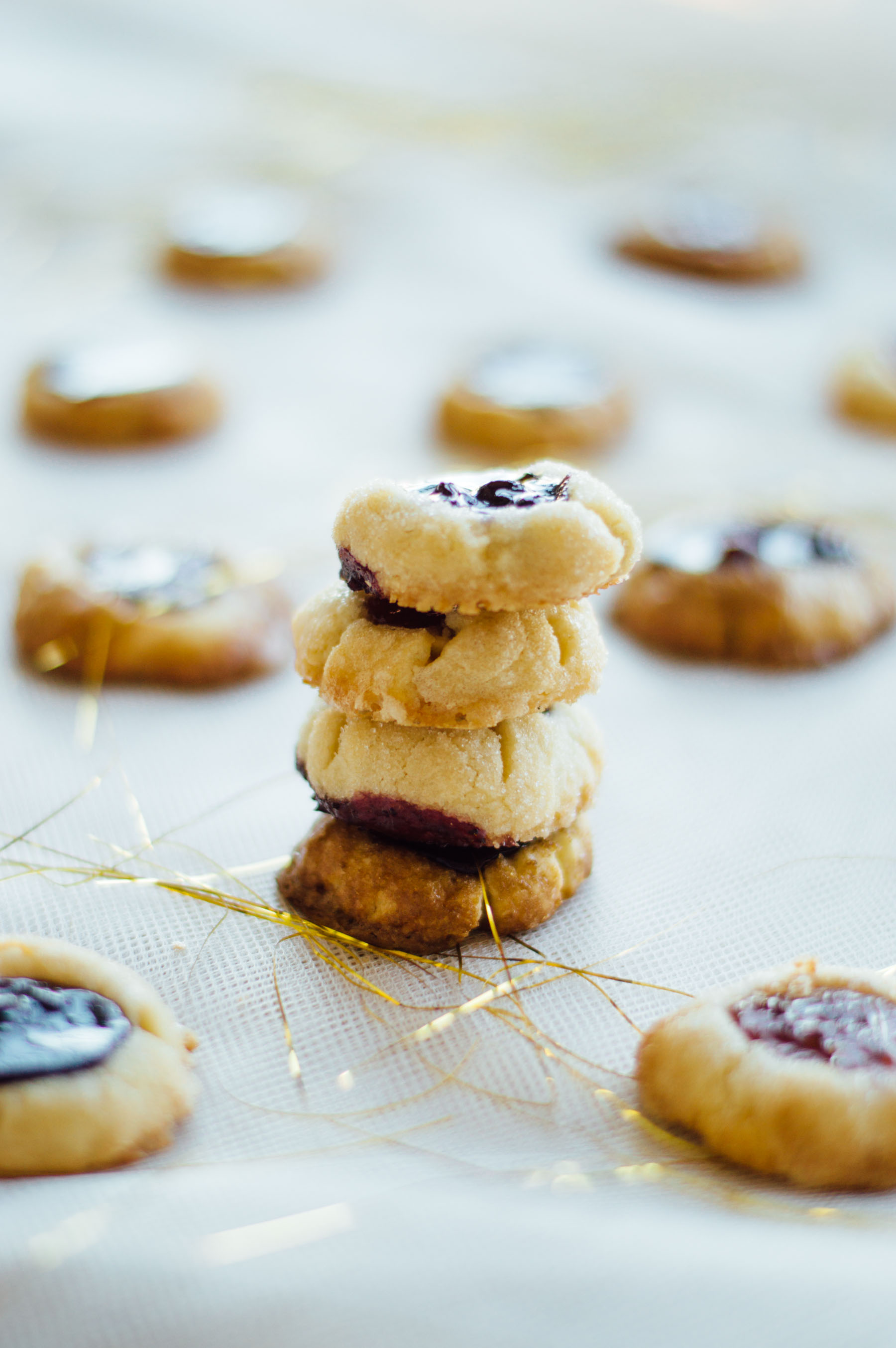 Easy holiday jam-filled thumbprint cookies recipe via Martha Stewart | bygabriella.co
