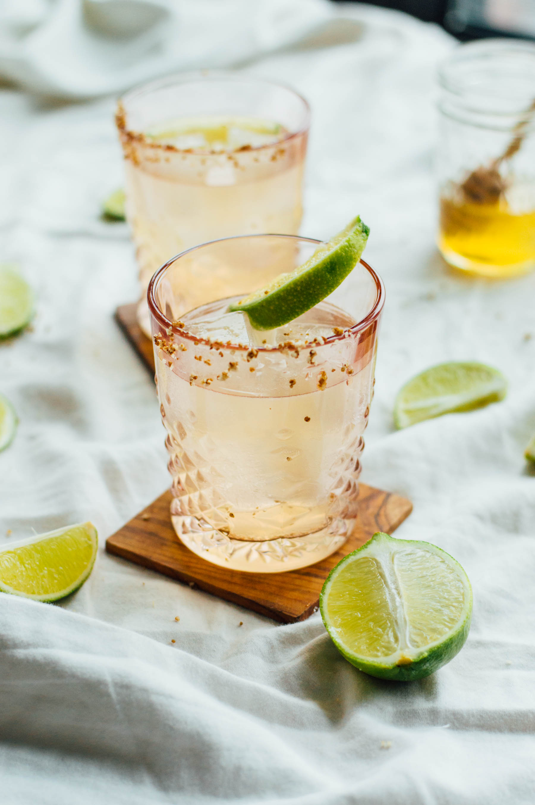 Honey & Smoke: An easy mezcal cocktail recipe with just four ingredients! Here's how to make your own | bygabriella.co