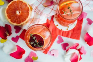 Winter Citrus Bourbon cocktail recipe just in time for Valentine's Day | bygabriella.co