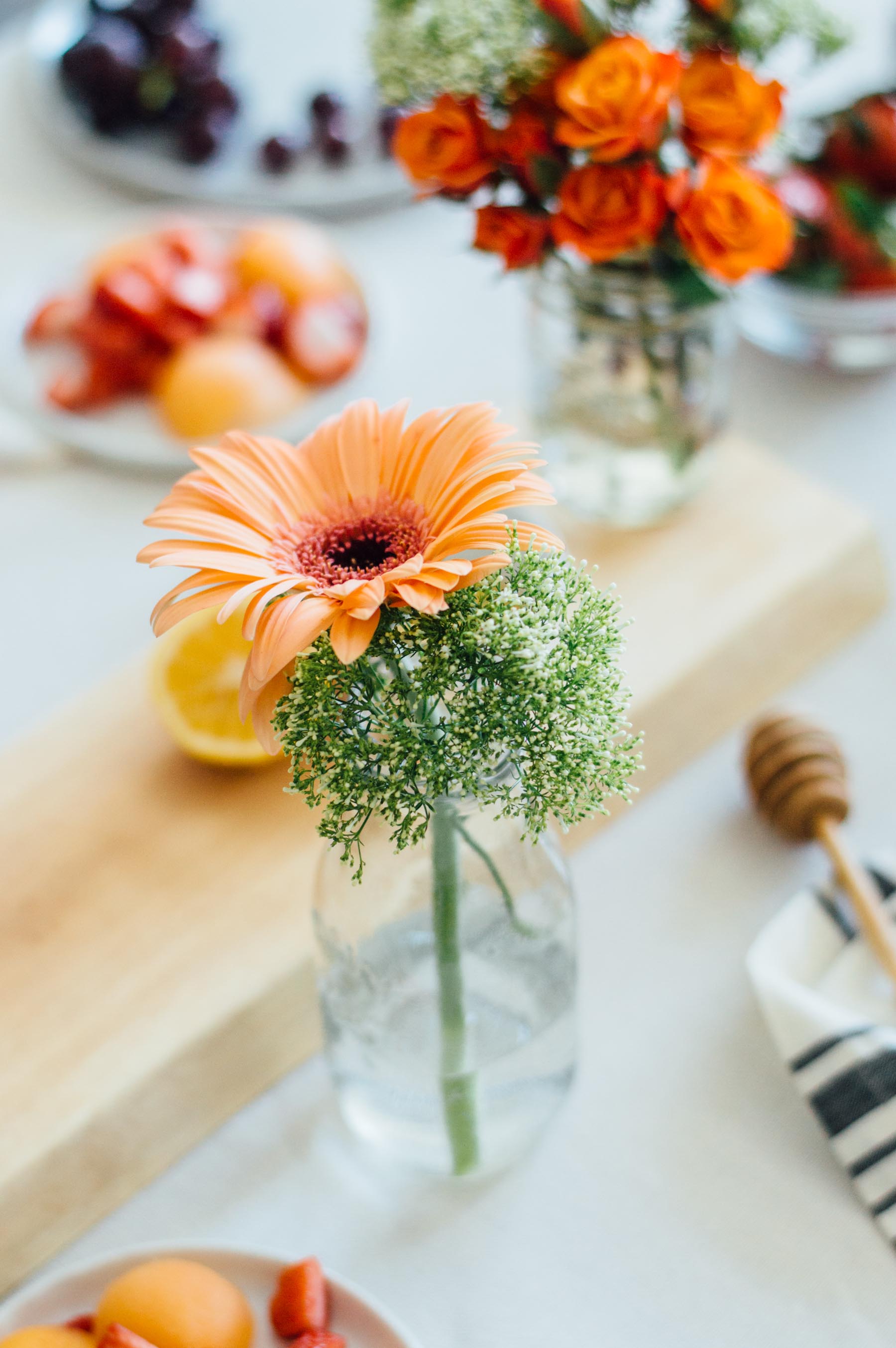 How to throw your own Floral Spring Brunch in less than one hour! | bygabriella.co