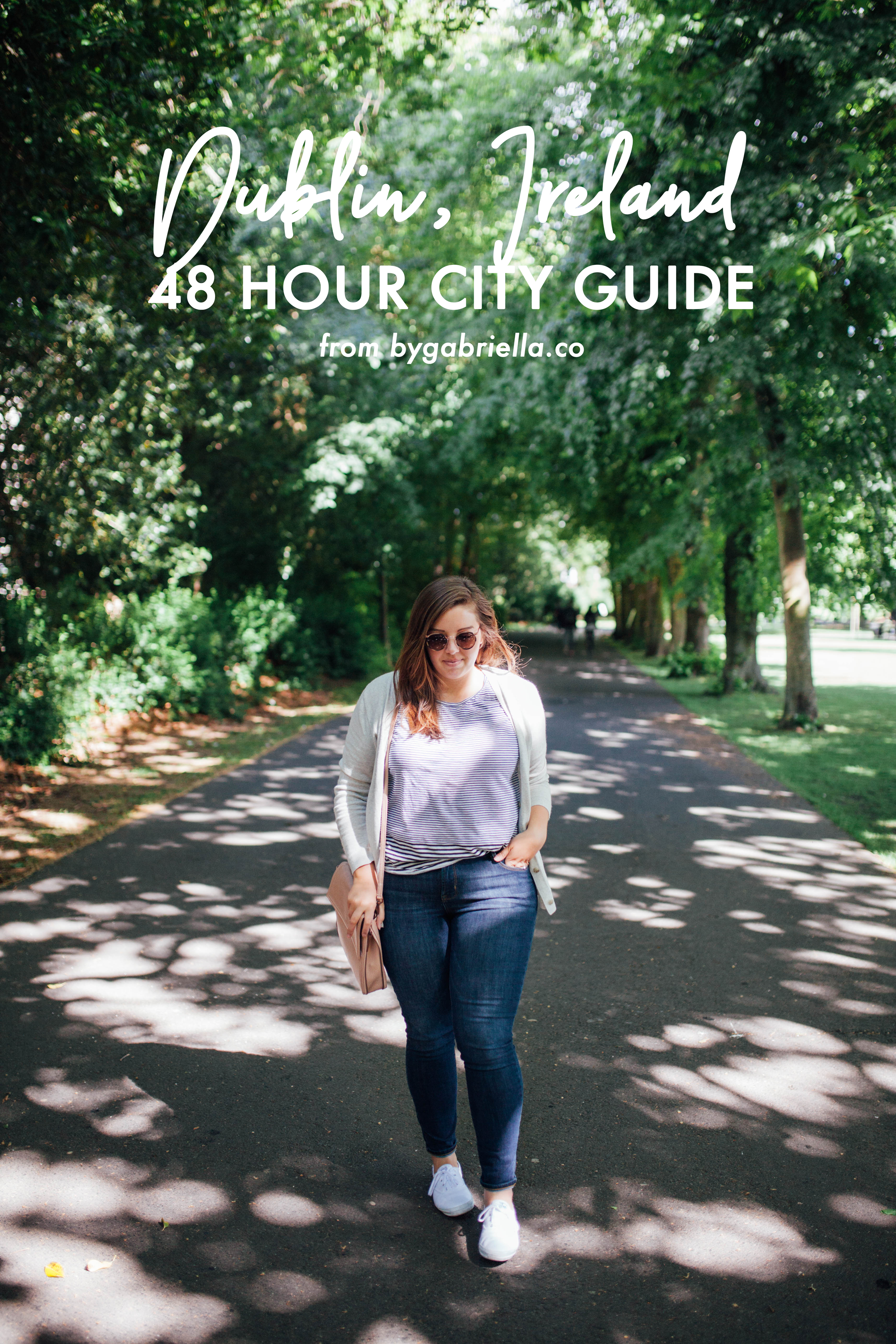 Dublin, Ireland: 48 hour city guide with recommendations for where to eat, where to stay, where to drink, and more! #ad | bygabriella.co