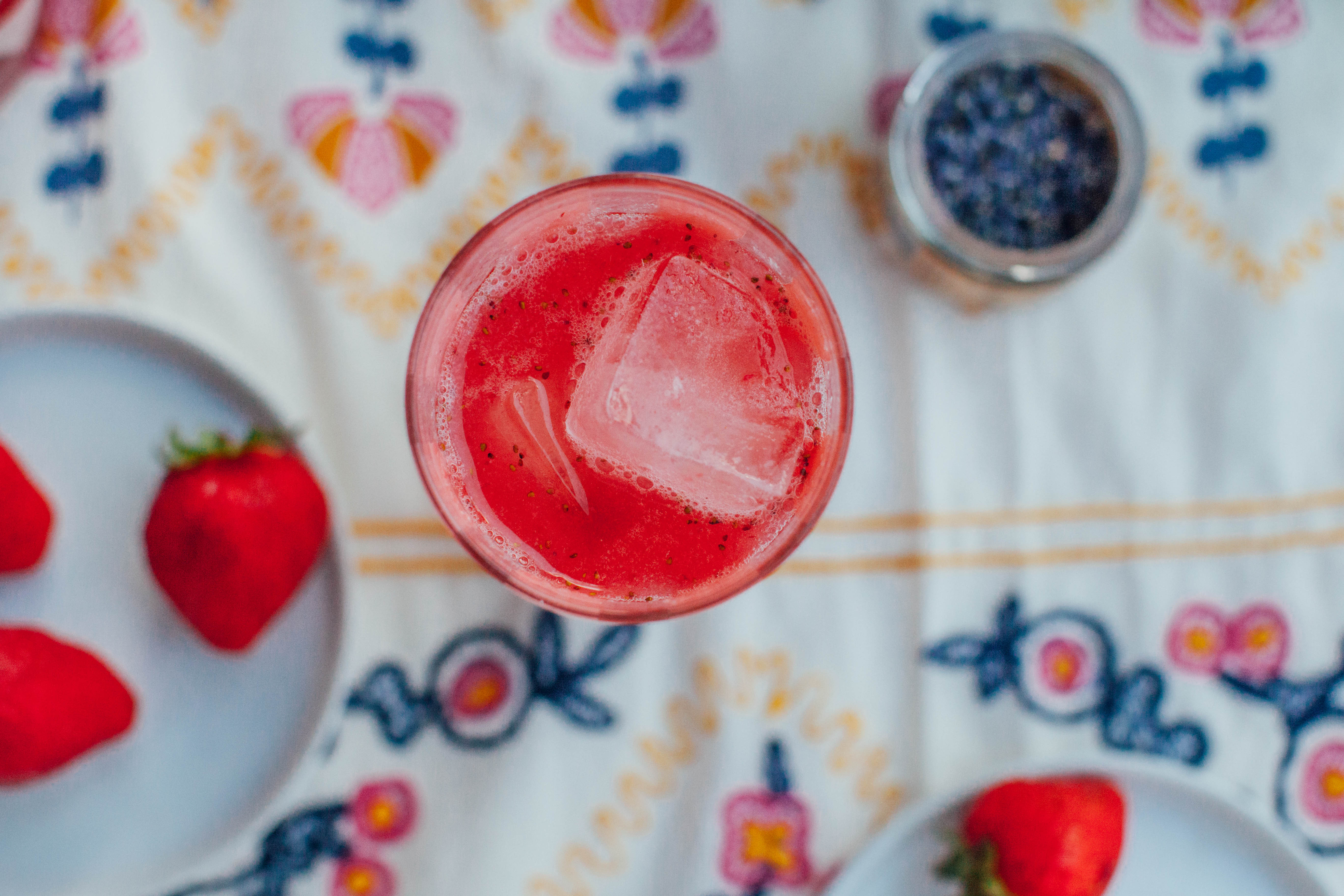 An eternal summer sip: The Strawberry Lavender Agua Fresca recipe | bygabriella.co