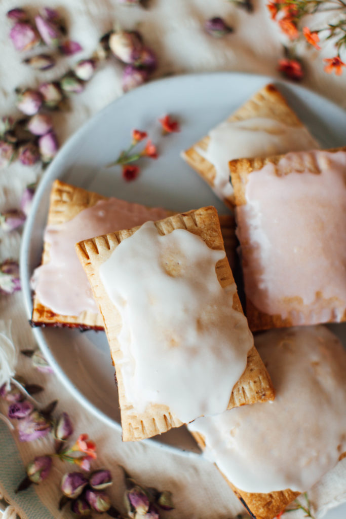 Floral Pop Tarts Recipe with Rose Icing By Gabriella
