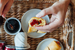 Modern Pigs in a Blanket recipe with a tasty tropical twist | bygabriella.co