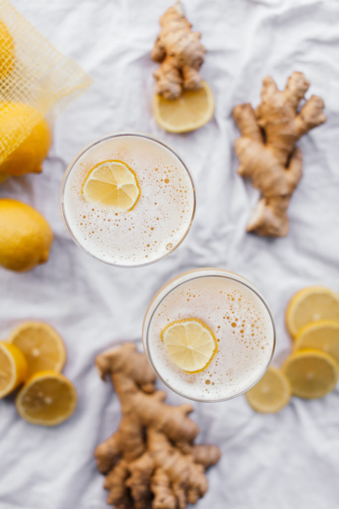 Ginger Whiskey Sour Cocktail Recipe By Gabriella