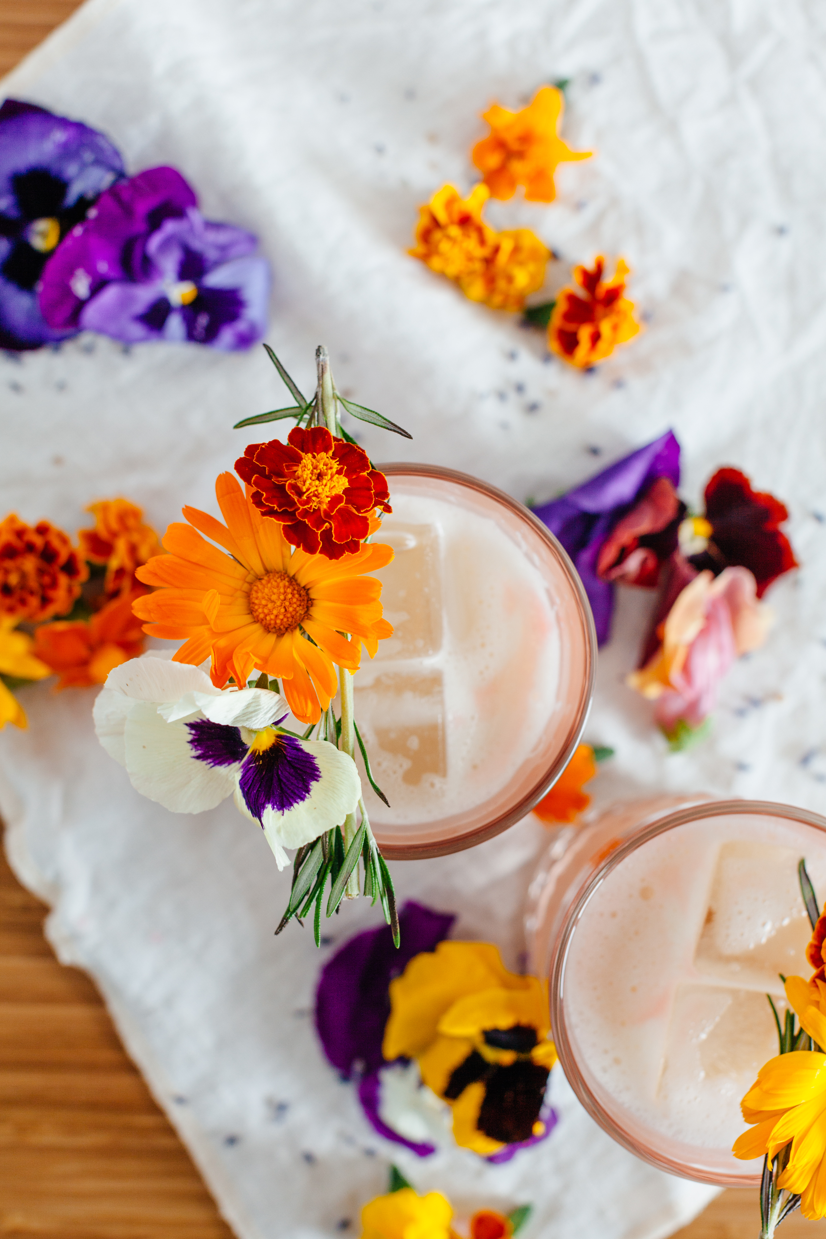 Why make a regular cocktail when you could make this Lavender Milk Punch? | bygabriella.co