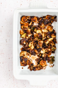 Perfect Crispy Brussels Sprouts with Balsamic Honey in 30 Minutes