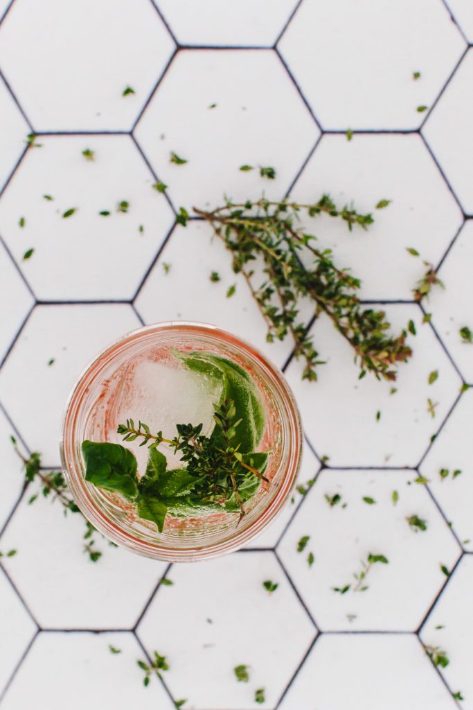 Lemon Thyme Gin and Tonic recipe fit for any season | bygabriella.co