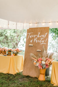 A fiesta bridal shower complete with a taco wall! | bygabriella.co @gabivalladares