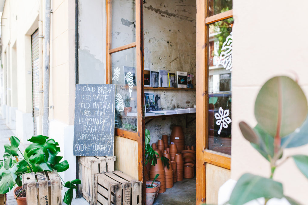 Dreamiest coffee shop in Barcelona, Spain | bygabriella.co @gabivalladares