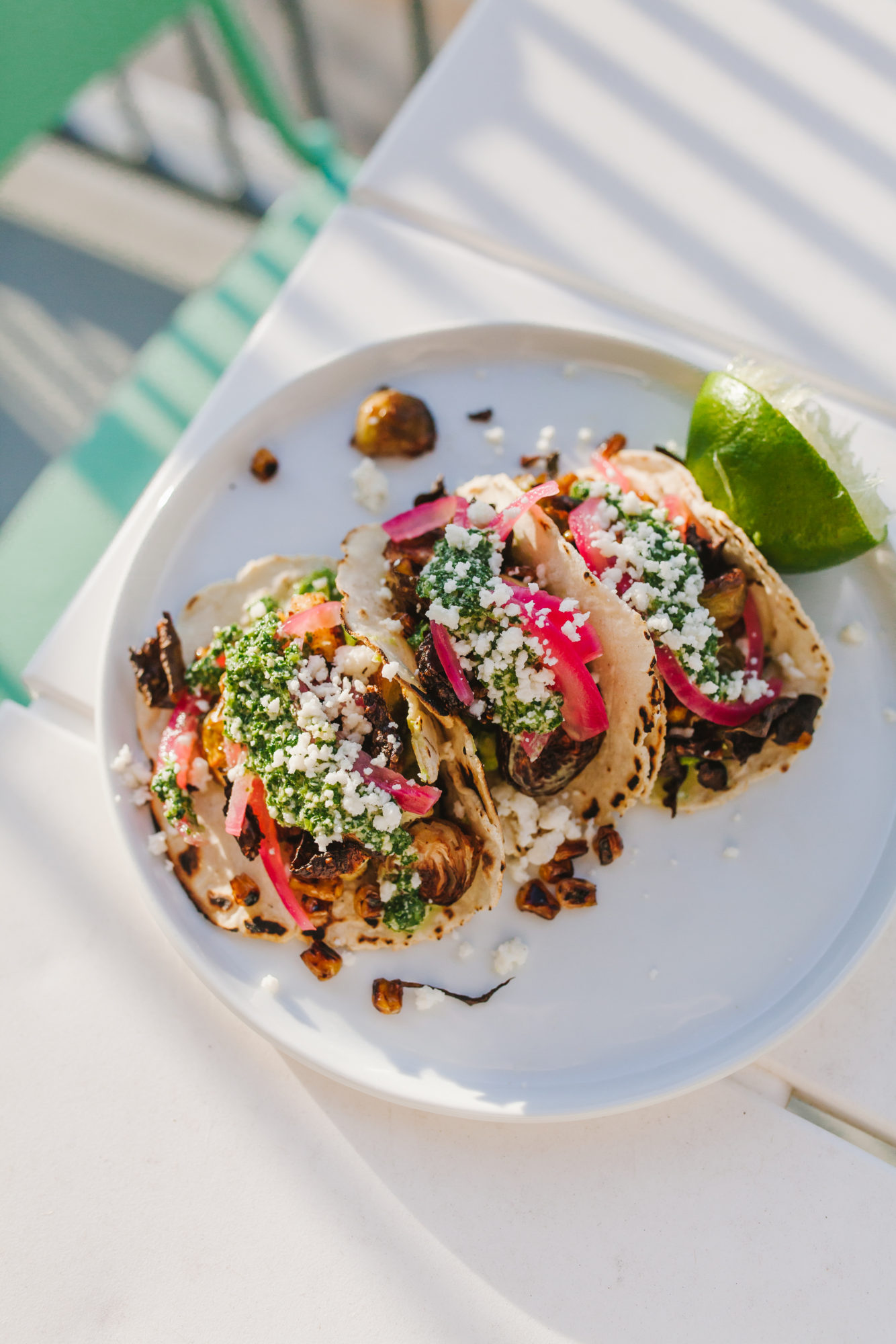 Roasted Veggie Tacos - By Gabriella