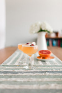Moonwalk cocktail by Colleen Jeffers featuring grapefruit juice and rose water | bygabriella.co