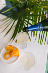 Champagne Cocktail recipe with St-Germain | bygabriella.co @gabivalladares