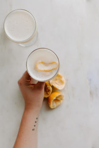 White Dragon tequila cocktail recipe featuring tequila, lemon juice, and egg whites. Who doesn't love a good egg white cocktail? | @gabivalladares bygabriella.co