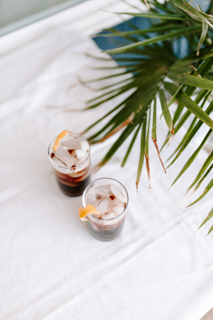Coffee cocktail with Patrón XO Cafe and St-Germain. Perfect as a dessert cocktail! | bygabriella.co @gabivalladares