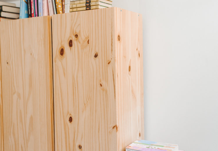 A super quick and easy IKEA IVAR cabinet upgrade with Pretty Pegs | bygabriella.co